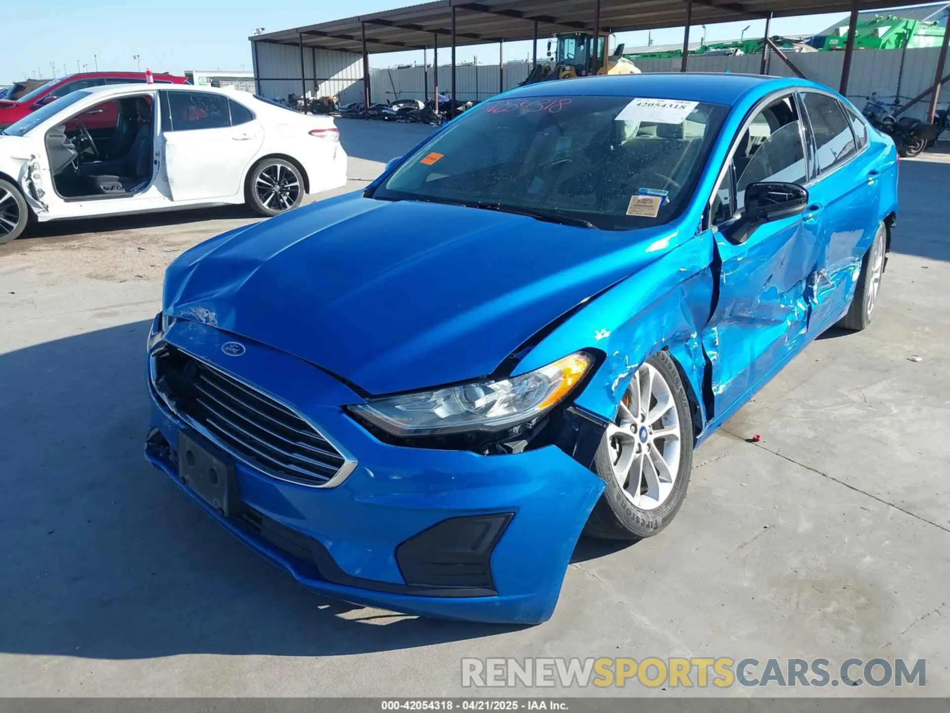 20 Photograph of a damaged car 3FA6P0H77LR153539 FORD FUSION 2020