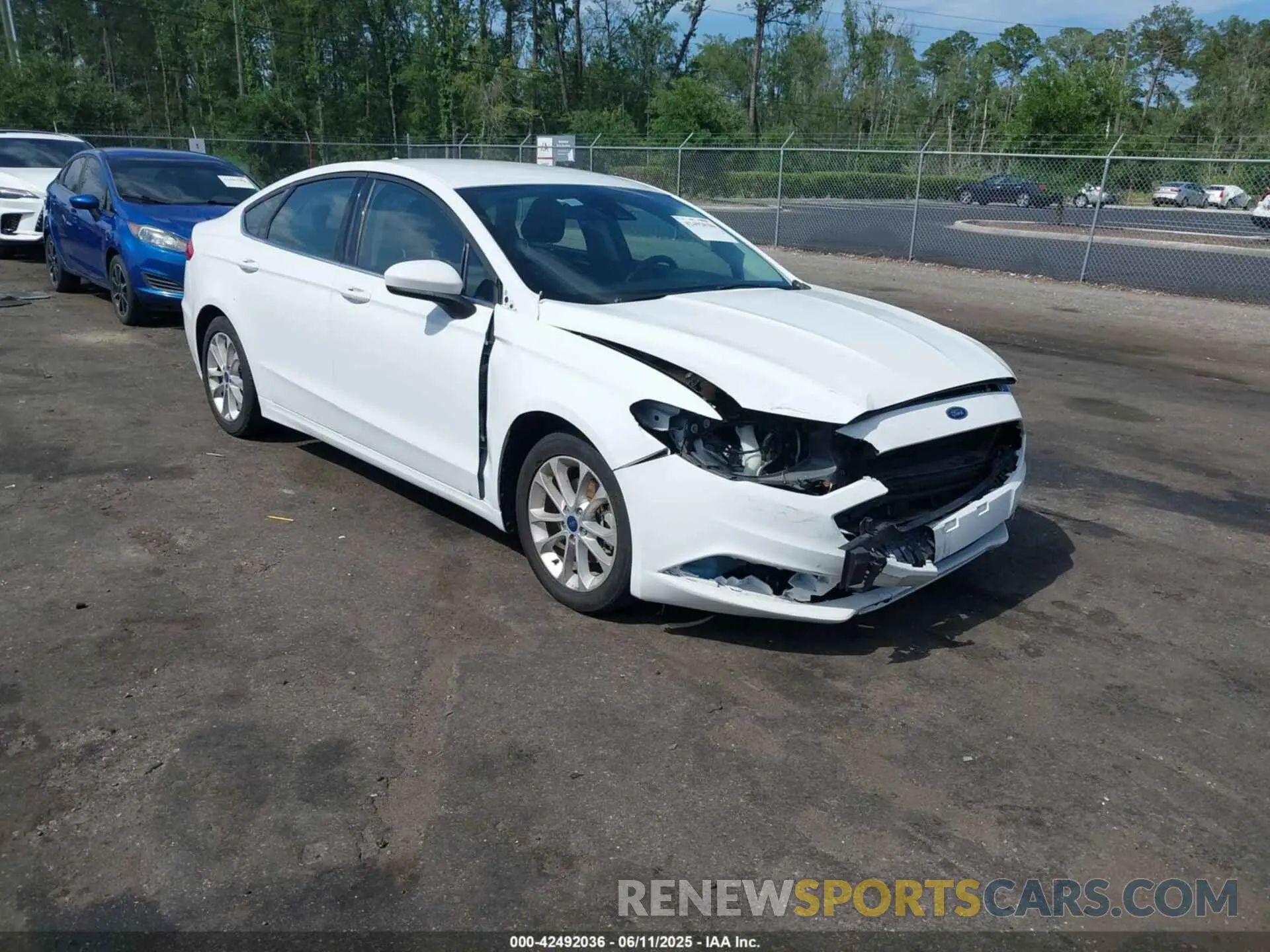1 Photograph of a damaged car 3FA6P0H78LR237689 FORD FUSION 2020