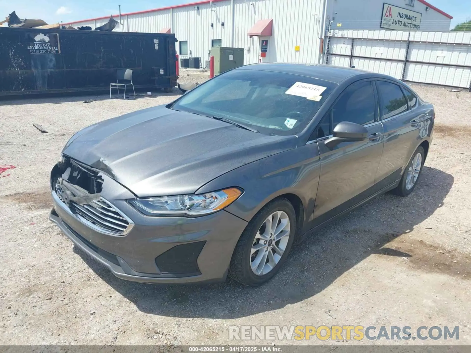 2 Photograph of a damaged car 3FA6P0H79LR118534 FORD FUSION 2020