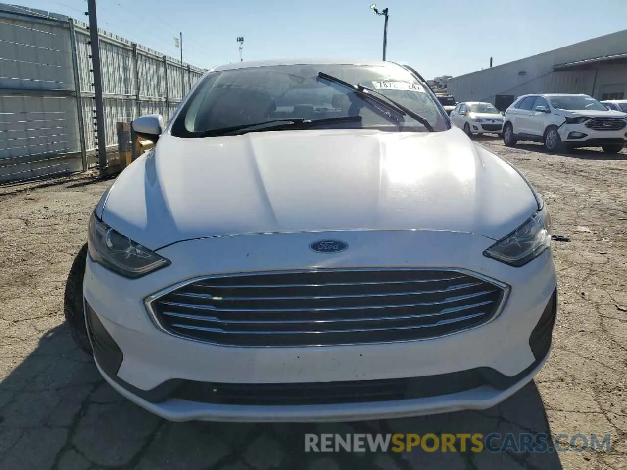 5 Photograph of a damaged car 3FA6P0H7XLR128487 FORD FUSION 2020