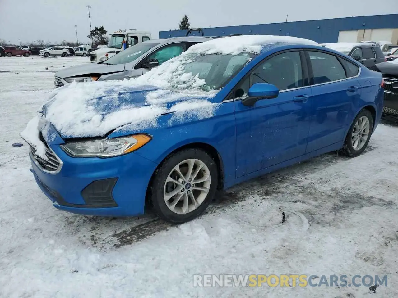 1 Photograph of a damaged car 3FA6P0HD0LR107945 FORD FUSION 2020