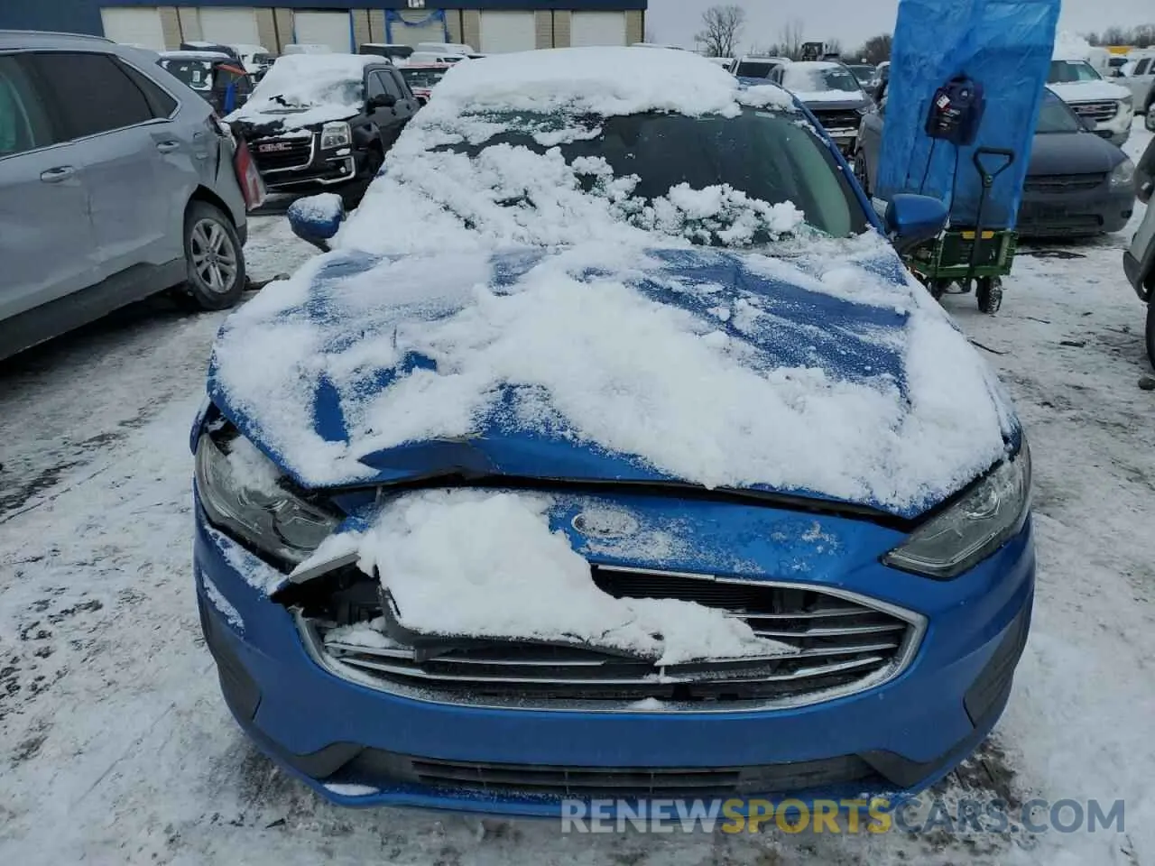 5 Photograph of a damaged car 3FA6P0HD0LR107945 FORD FUSION 2020