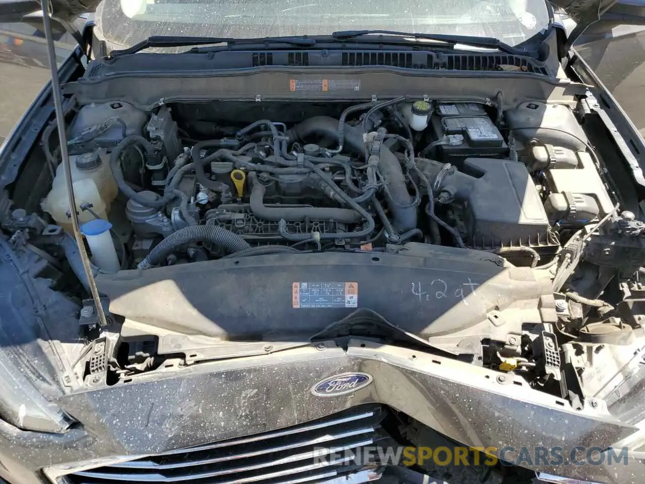 12 Photograph of a damaged car 3FA6P0HD0LR111381 FORD FUSION 2020