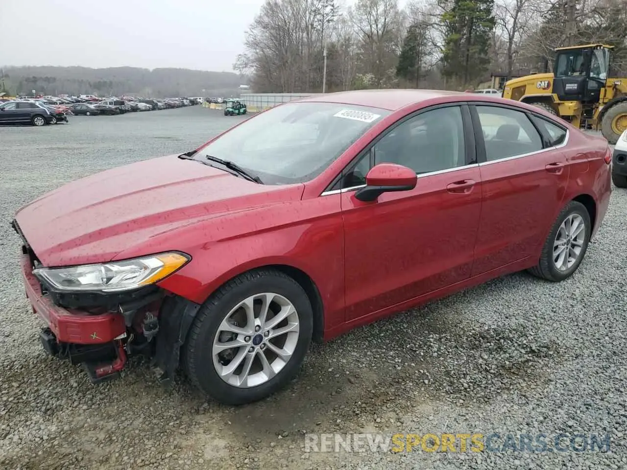 1 Photograph of a damaged car 3FA6P0HD0LR122364 FORD FUSION 2020