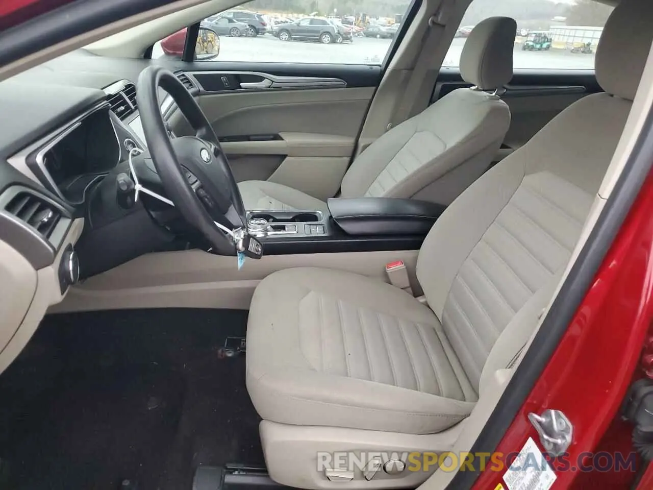 7 Photograph of a damaged car 3FA6P0HD0LR122364 FORD FUSION 2020