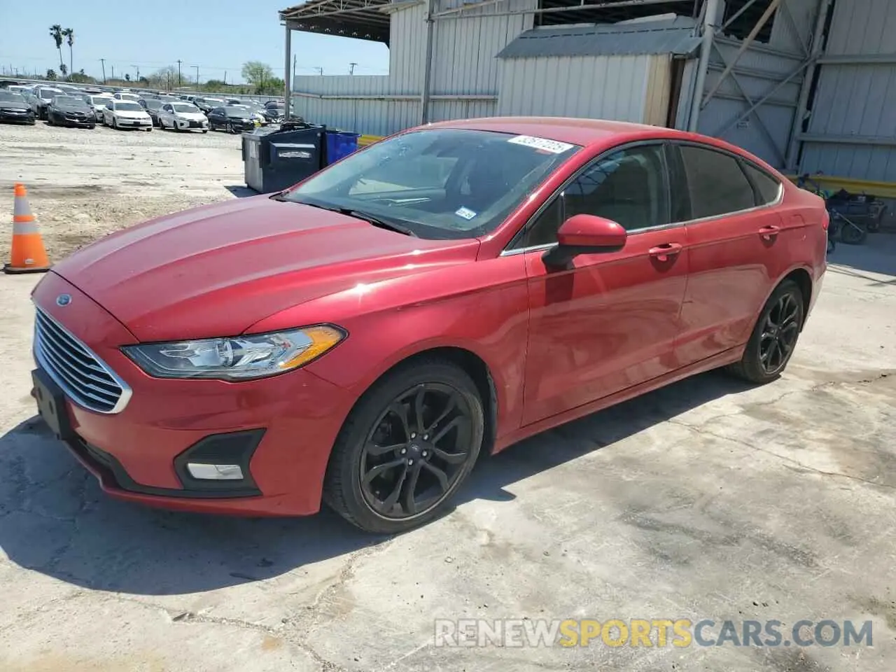 1 Photograph of a damaged car 3FA6P0HD0LR126396 FORD FUSION 2020