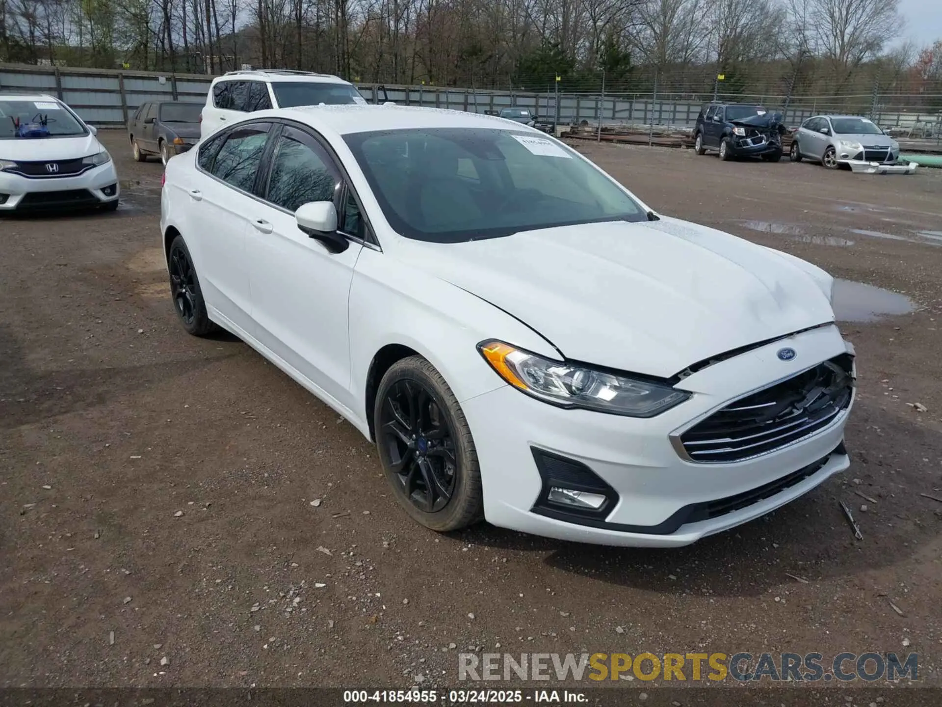 1 Photograph of a damaged car 3FA6P0HD0LR143408 FORD FUSION 2020