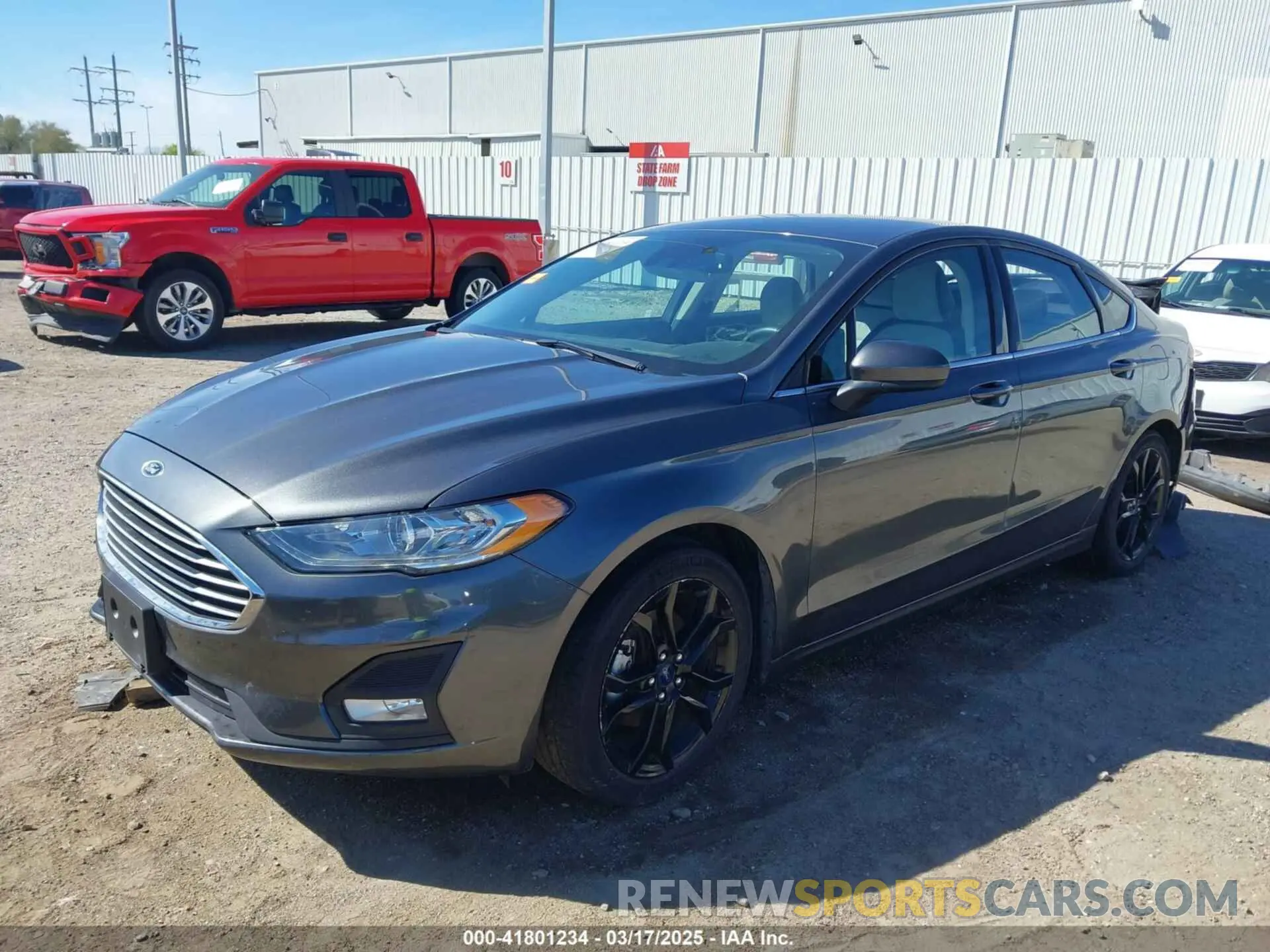 2 Photograph of a damaged car 3FA6P0HD0LR147782 FORD FUSION 2020