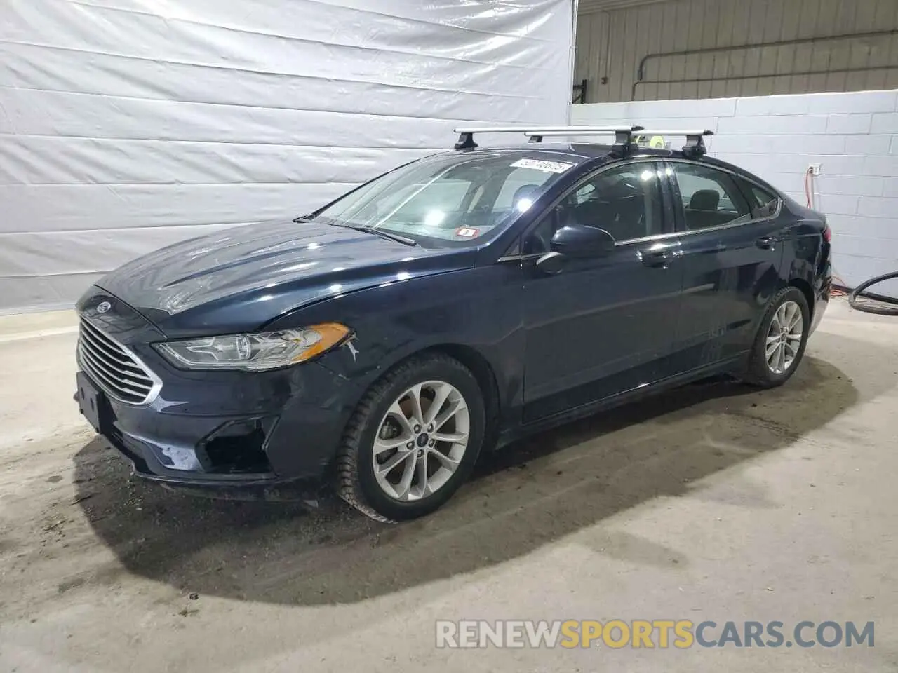 1 Photograph of a damaged car 3FA6P0HD0LR158152 FORD FUSION 2020