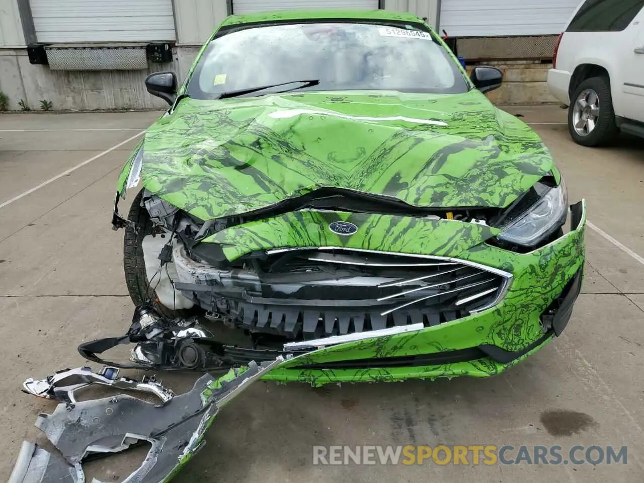 5 Photograph of a damaged car 3FA6P0HD0LR187196 FORD FUSION 2020