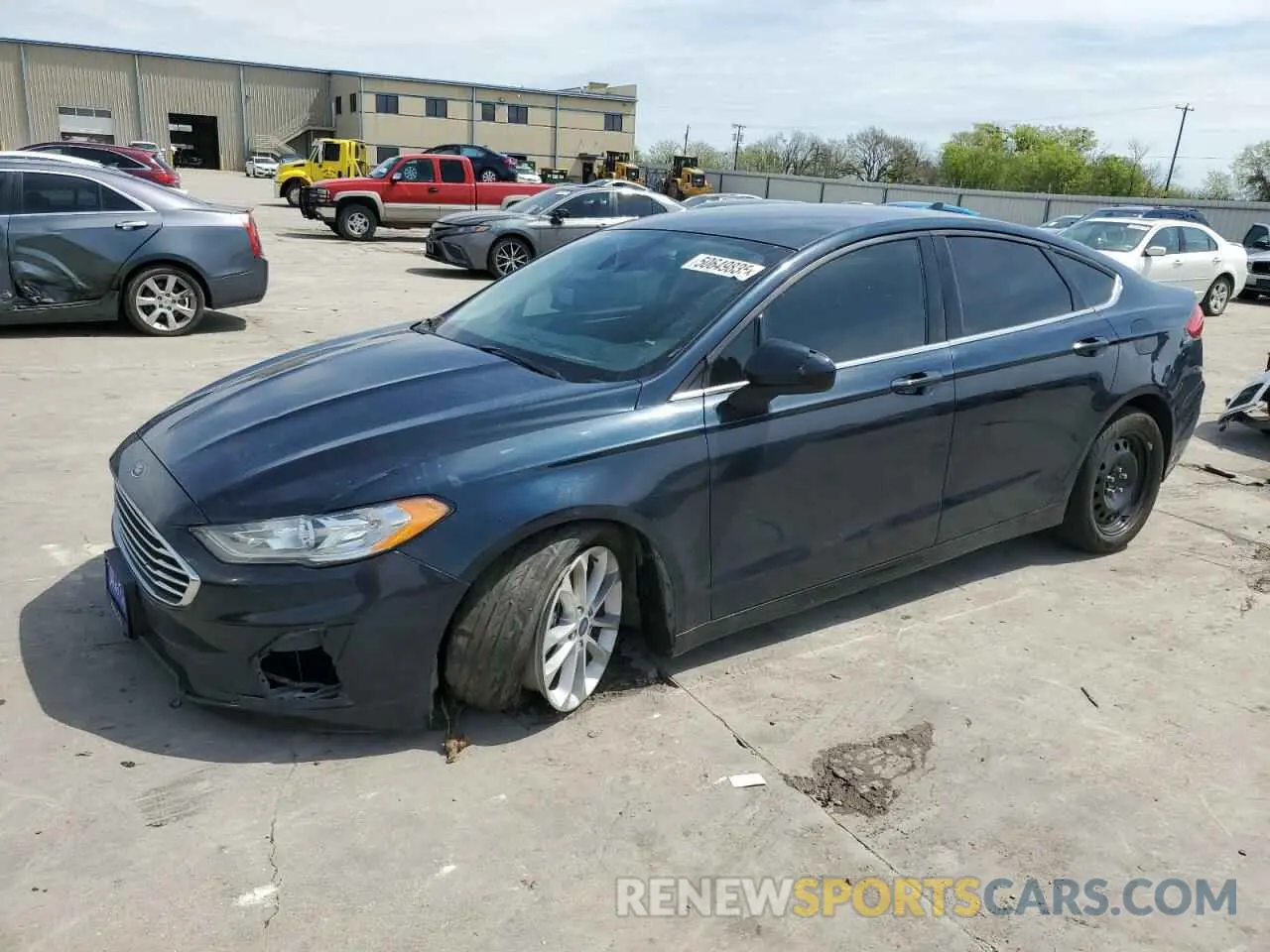 1 Photograph of a damaged car 3FA6P0HD0LR198795 FORD FUSION 2020