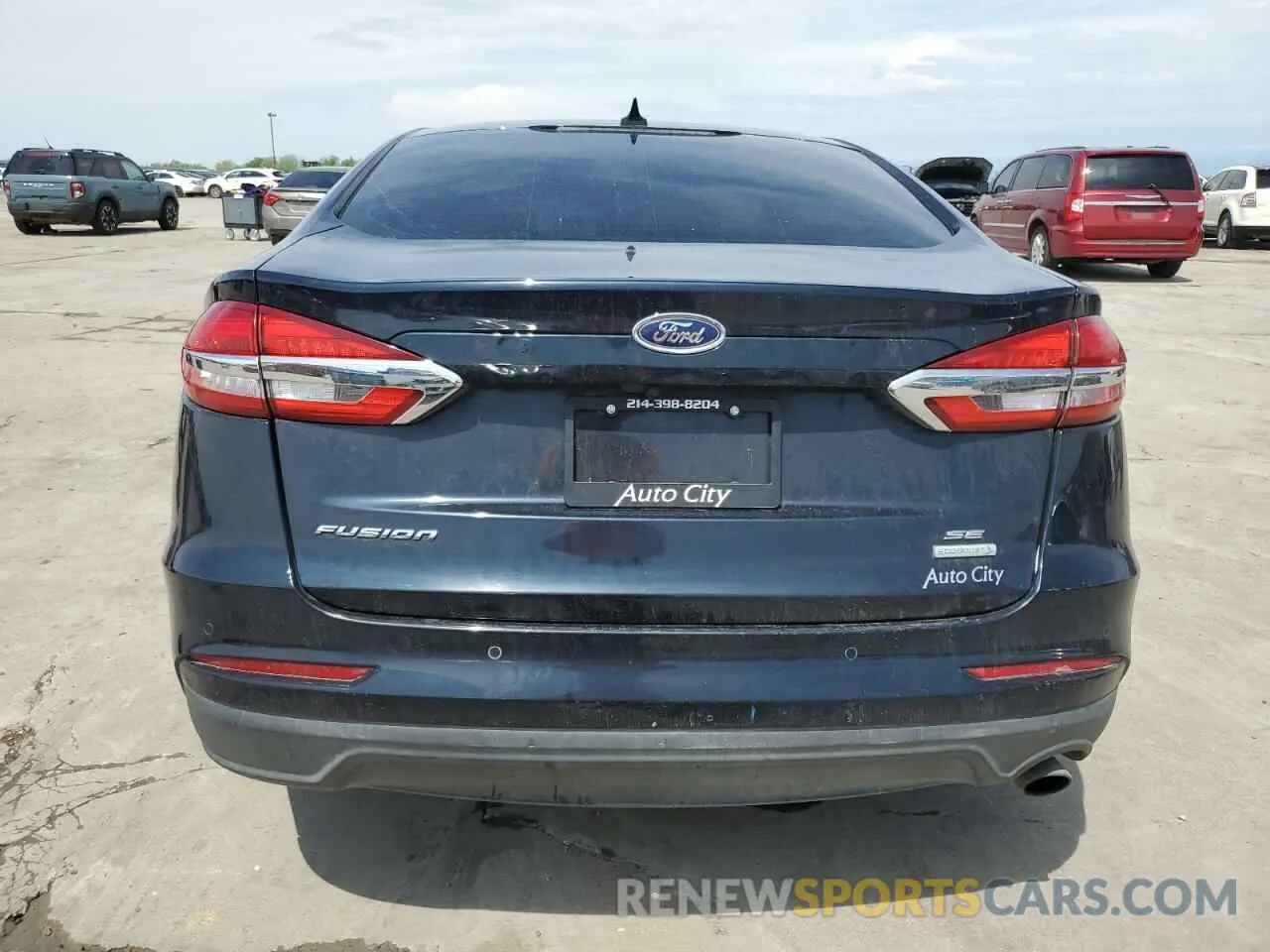 6 Photograph of a damaged car 3FA6P0HD0LR198795 FORD FUSION 2020