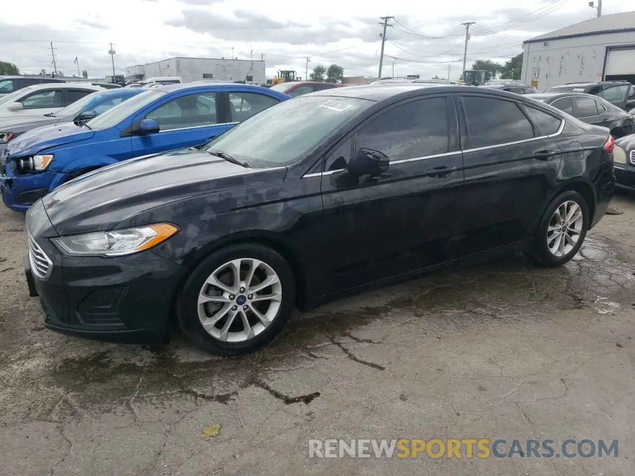 1 Photograph of a damaged car 3FA6P0HD0LR214560 FORD FUSION 2020