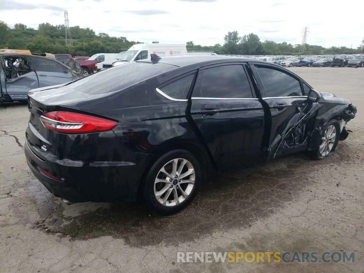 3 Photograph of a damaged car 3FA6P0HD0LR214560 FORD FUSION 2020