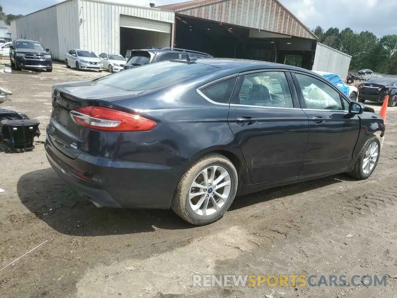 3 Photograph of a damaged car 3FA6P0HD0LR218608 FORD FUSION 2020