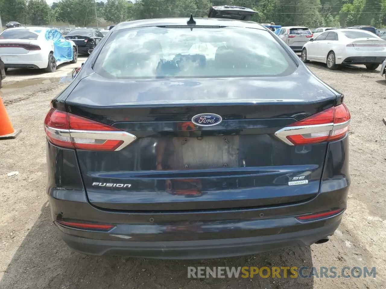 6 Photograph of a damaged car 3FA6P0HD0LR218608 FORD FUSION 2020
