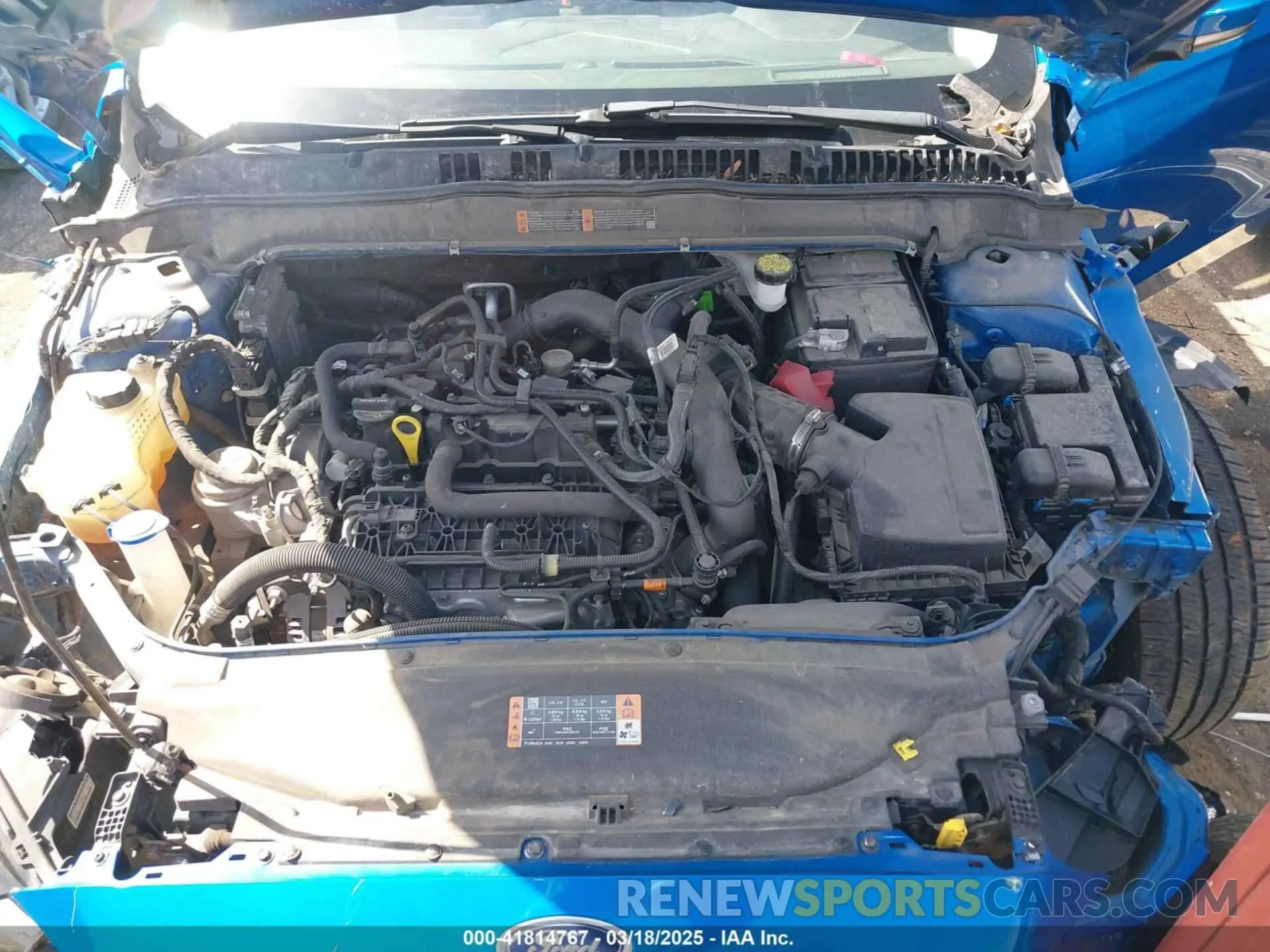 10 Photograph of a damaged car 3FA6P0HD0LR232167 FORD FUSION 2020