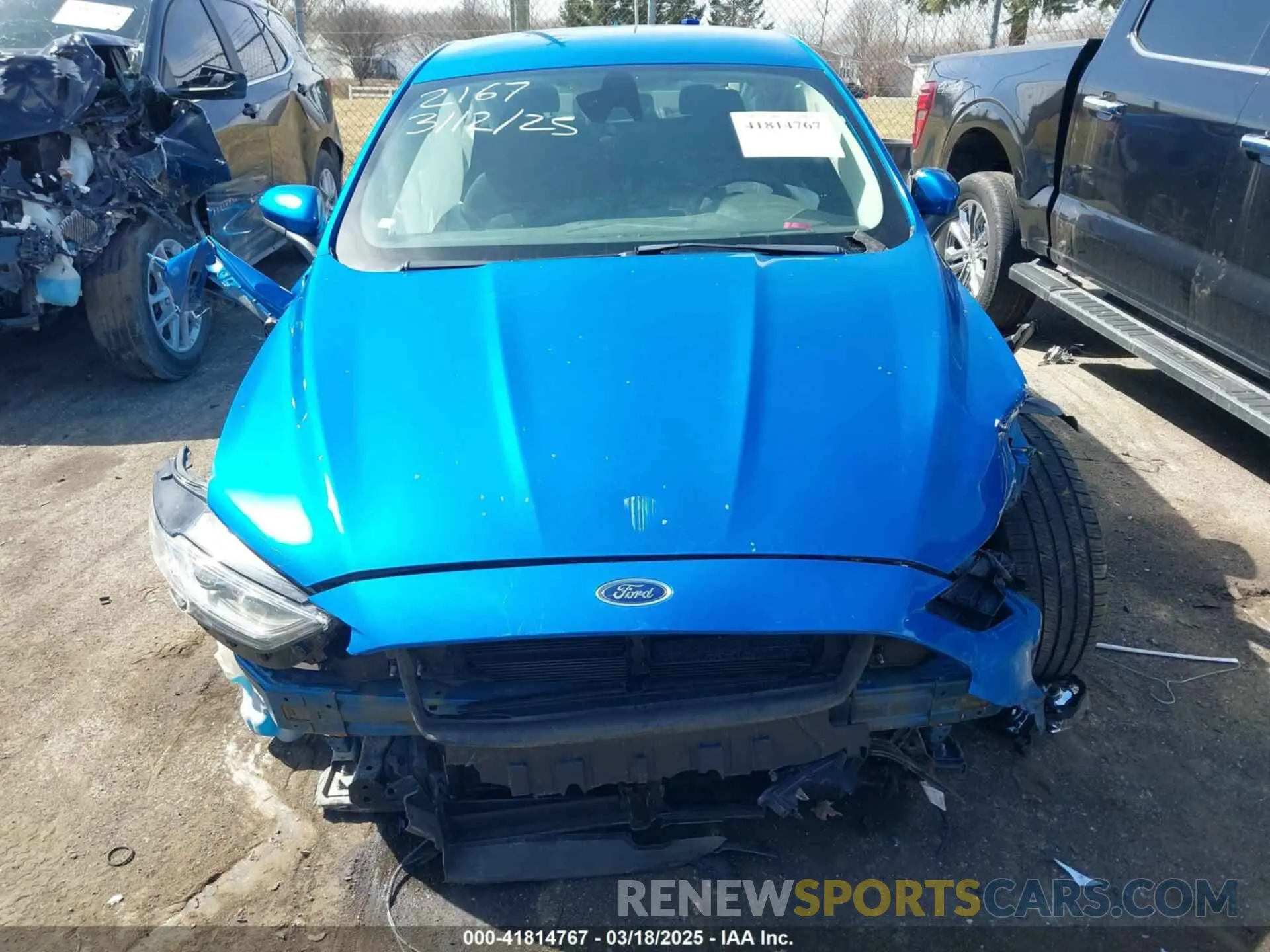 12 Photograph of a damaged car 3FA6P0HD0LR232167 FORD FUSION 2020
