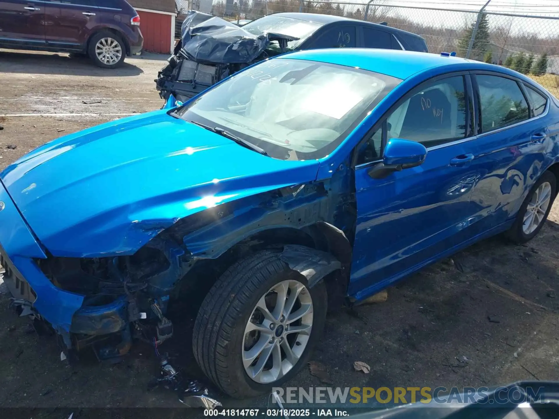 2 Photograph of a damaged car 3FA6P0HD0LR232167 FORD FUSION 2020