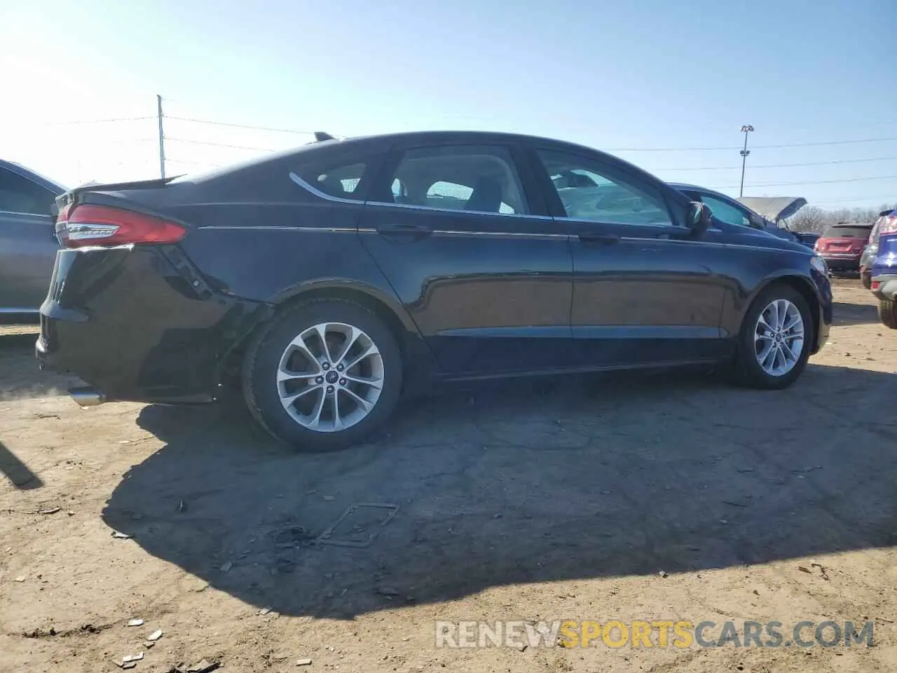 3 Photograph of a damaged car 3FA6P0HD0LR259207 FORD FUSION 2020