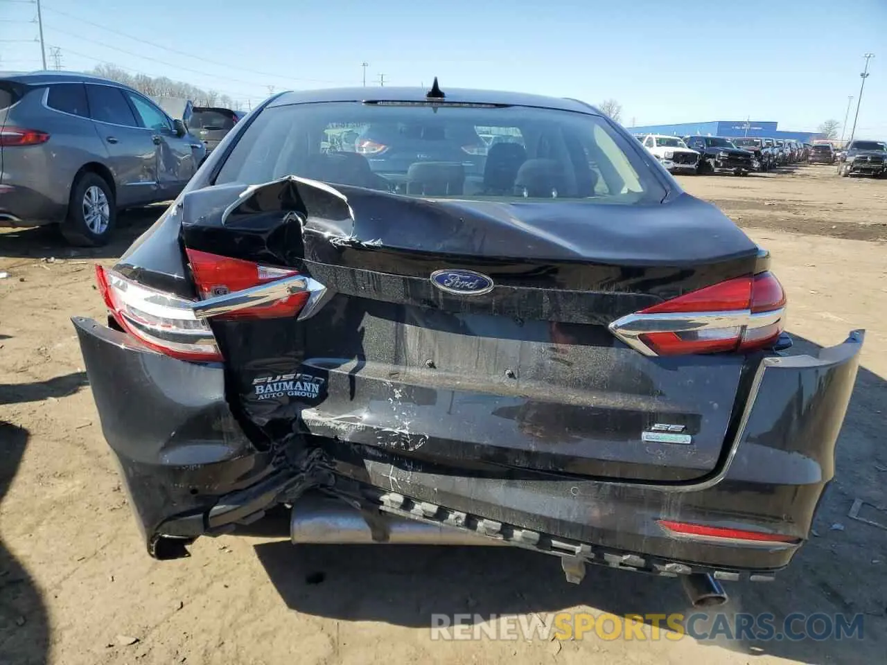 6 Photograph of a damaged car 3FA6P0HD0LR259207 FORD FUSION 2020