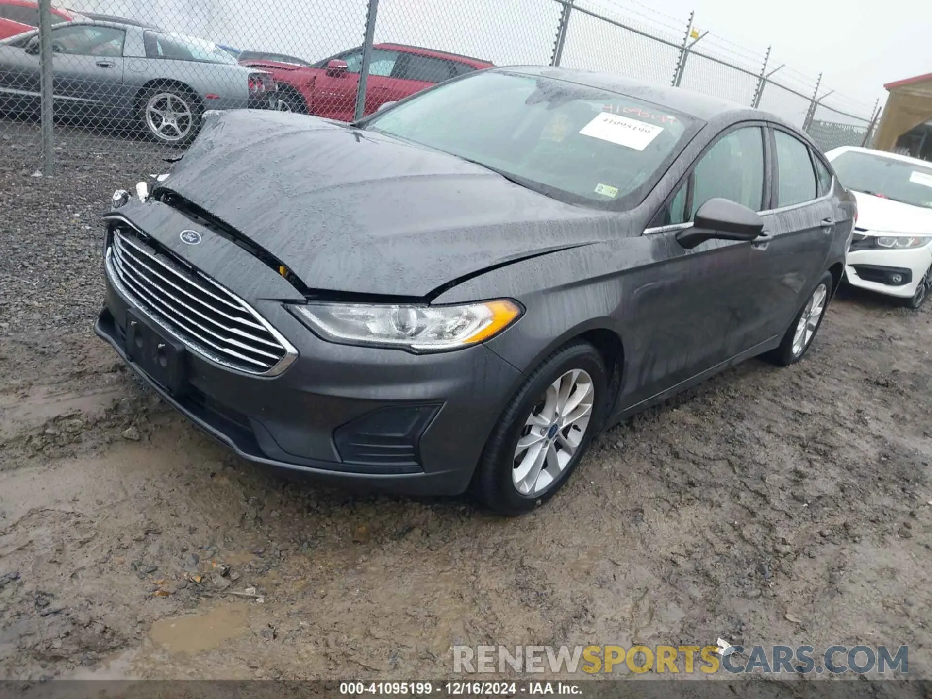 2 Photograph of a damaged car 3FA6P0HD0LR264097 FORD FUSION 2020