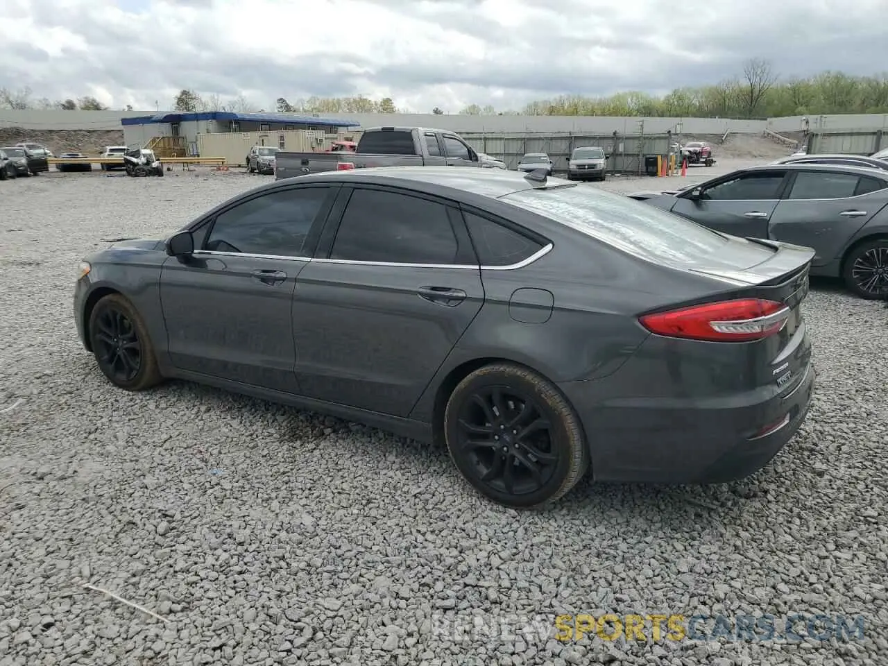 2 Photograph of a damaged car 3FA6P0HD1LR102737 FORD FUSION 2020