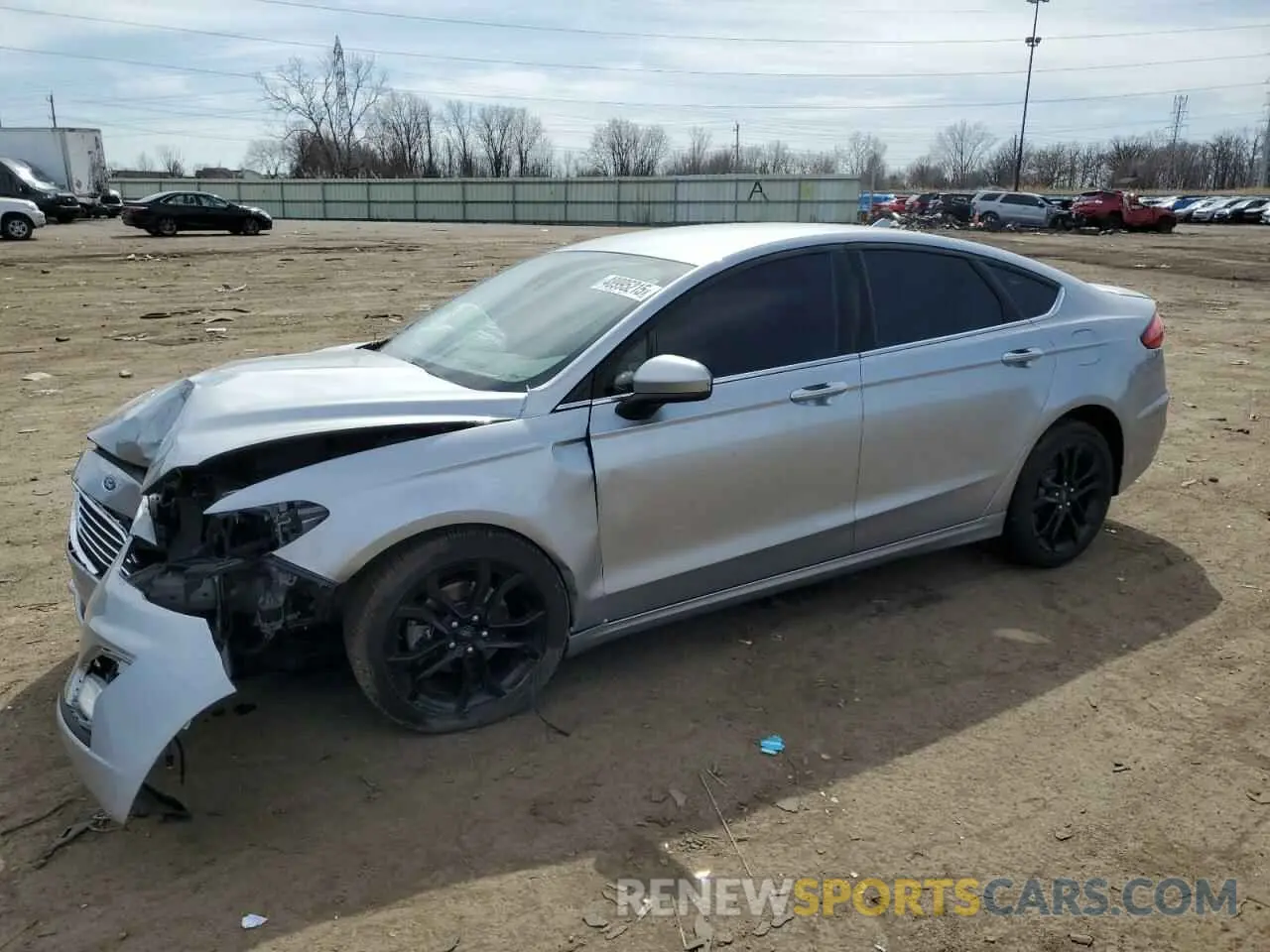 1 Photograph of a damaged car 3FA6P0HD1LR107923 FORD FUSION 2020