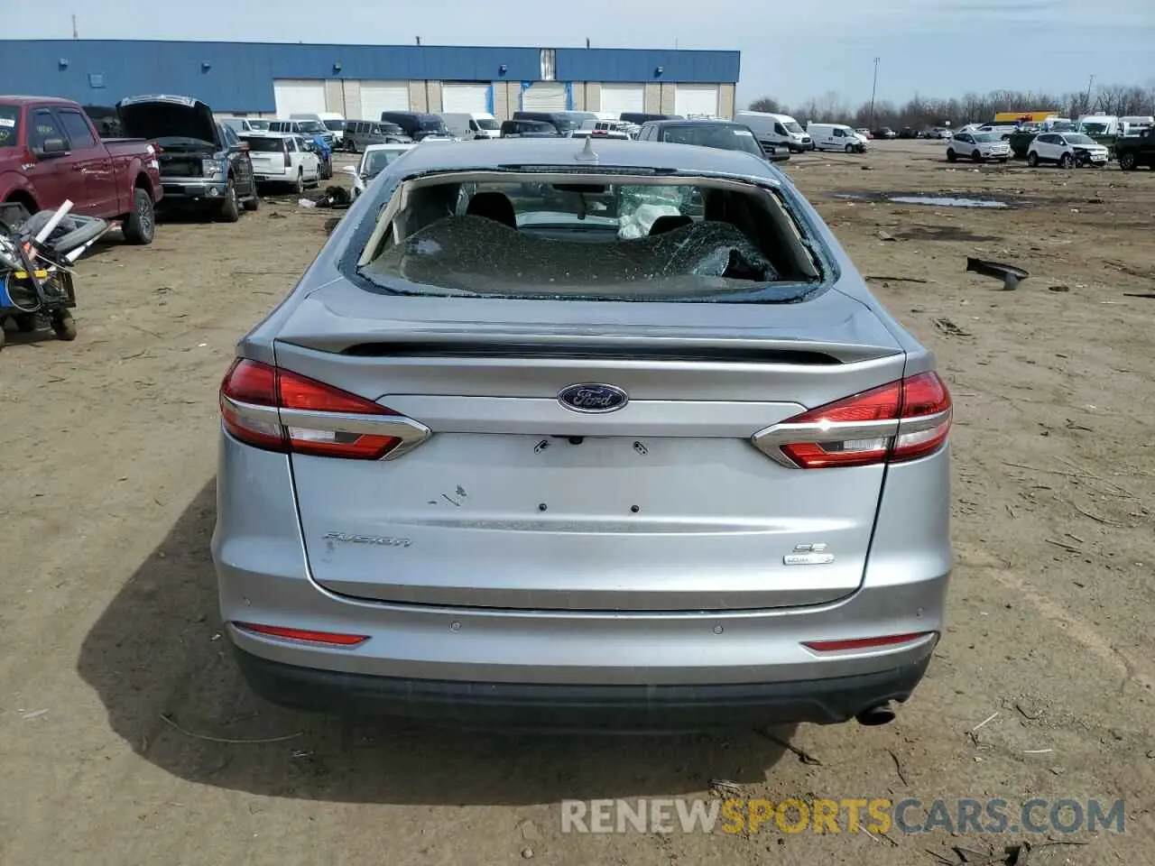 6 Photograph of a damaged car 3FA6P0HD1LR107923 FORD FUSION 2020