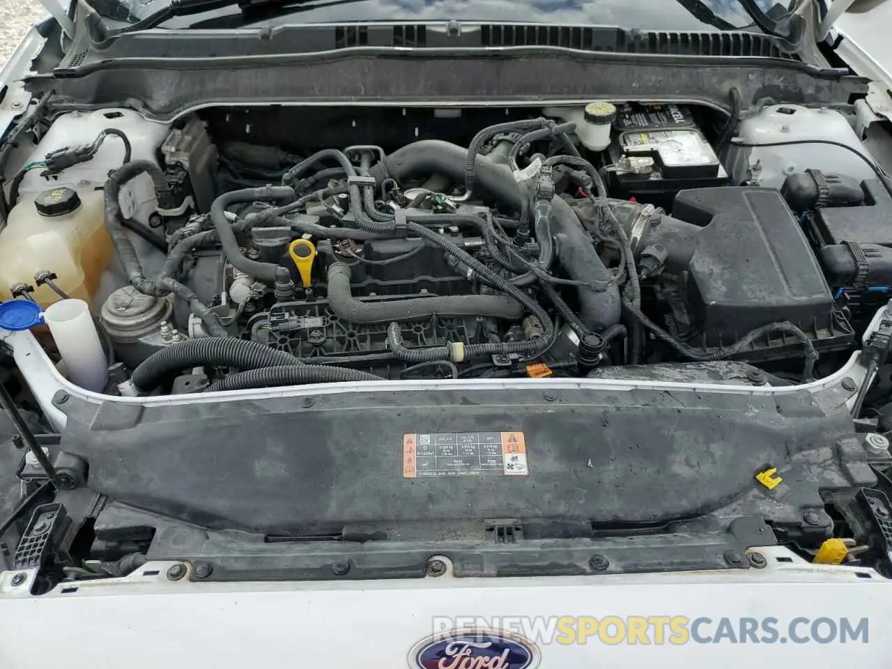 11 Photograph of a damaged car 3FA6P0HD1LR126407 FORD FUSION 2020