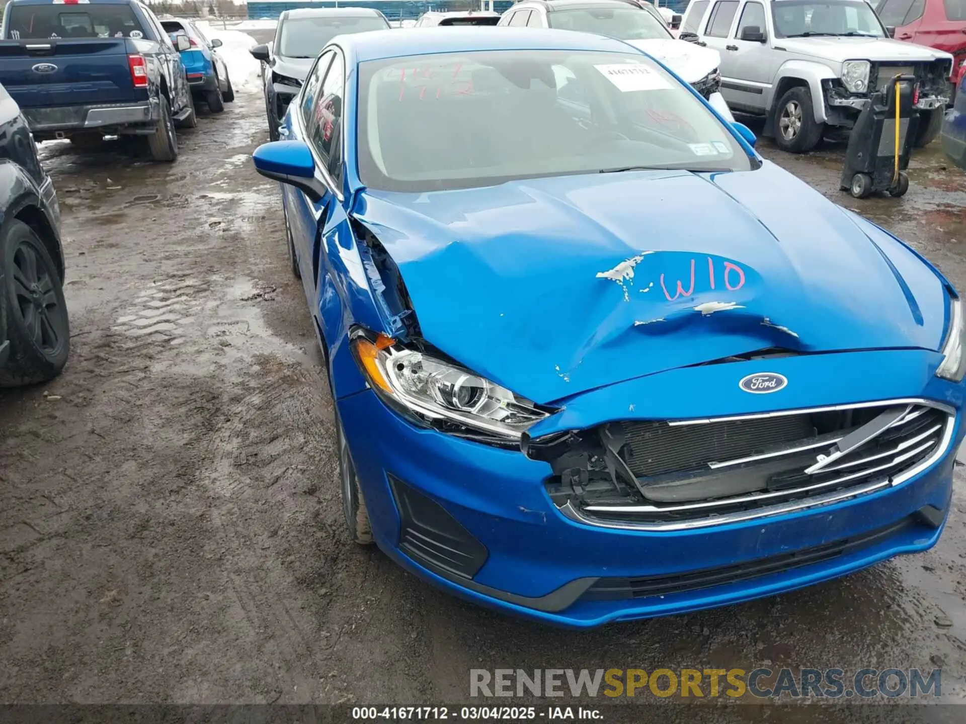 6 Photograph of a damaged car 3FA6P0HD1LR149783 FORD FUSION 2020
