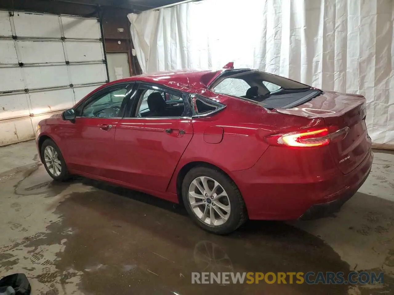 2 Photograph of a damaged car 3FA6P0HD1LR163330 FORD FUSION 2020