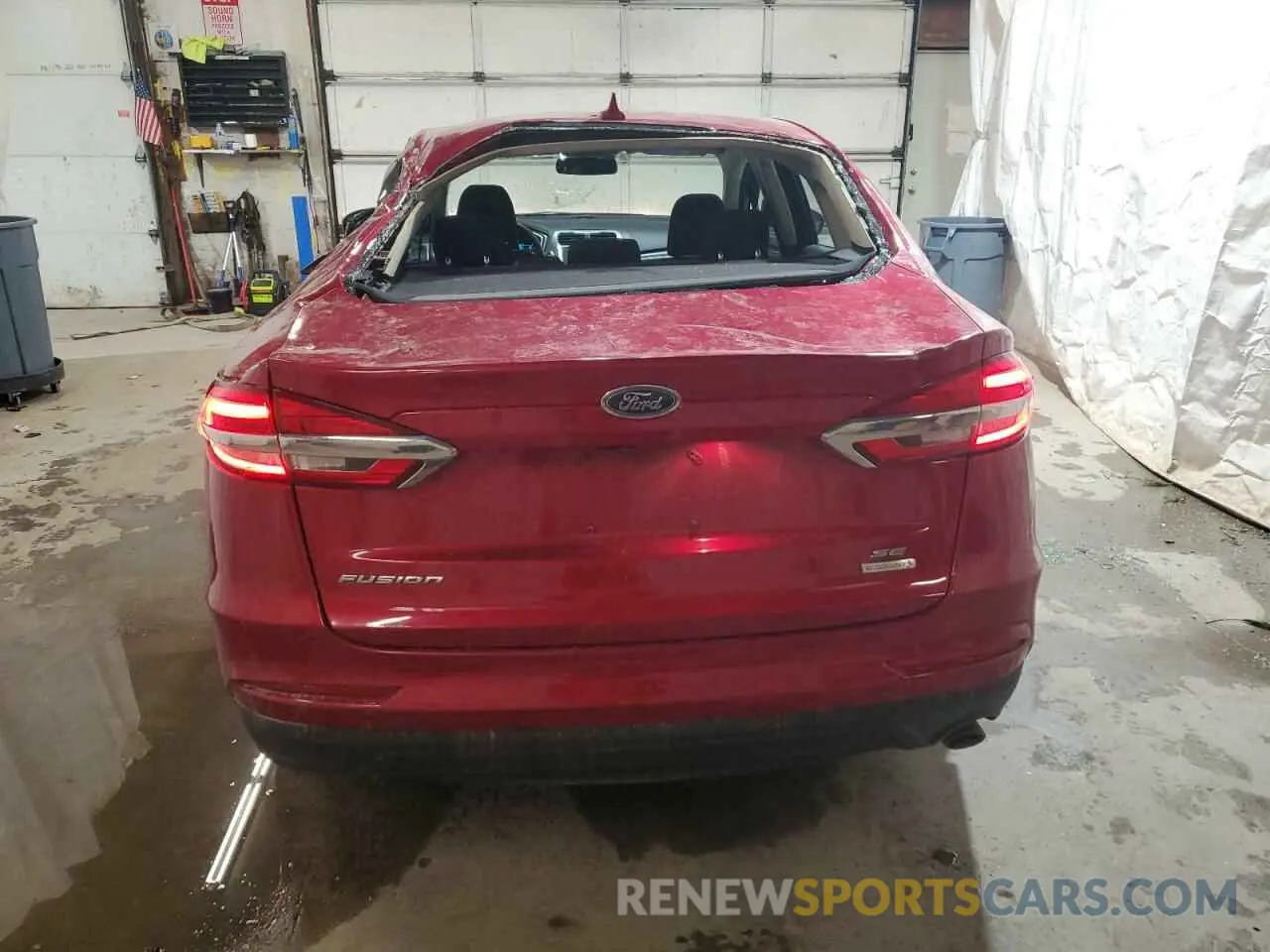 6 Photograph of a damaged car 3FA6P0HD1LR163330 FORD FUSION 2020