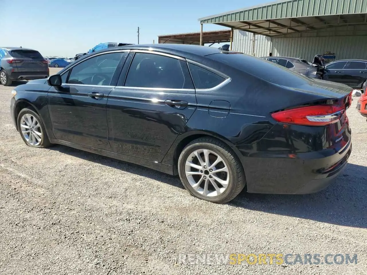 2 Photograph of a damaged car 3FA6P0HD1LR169399 FORD FUSION 2020