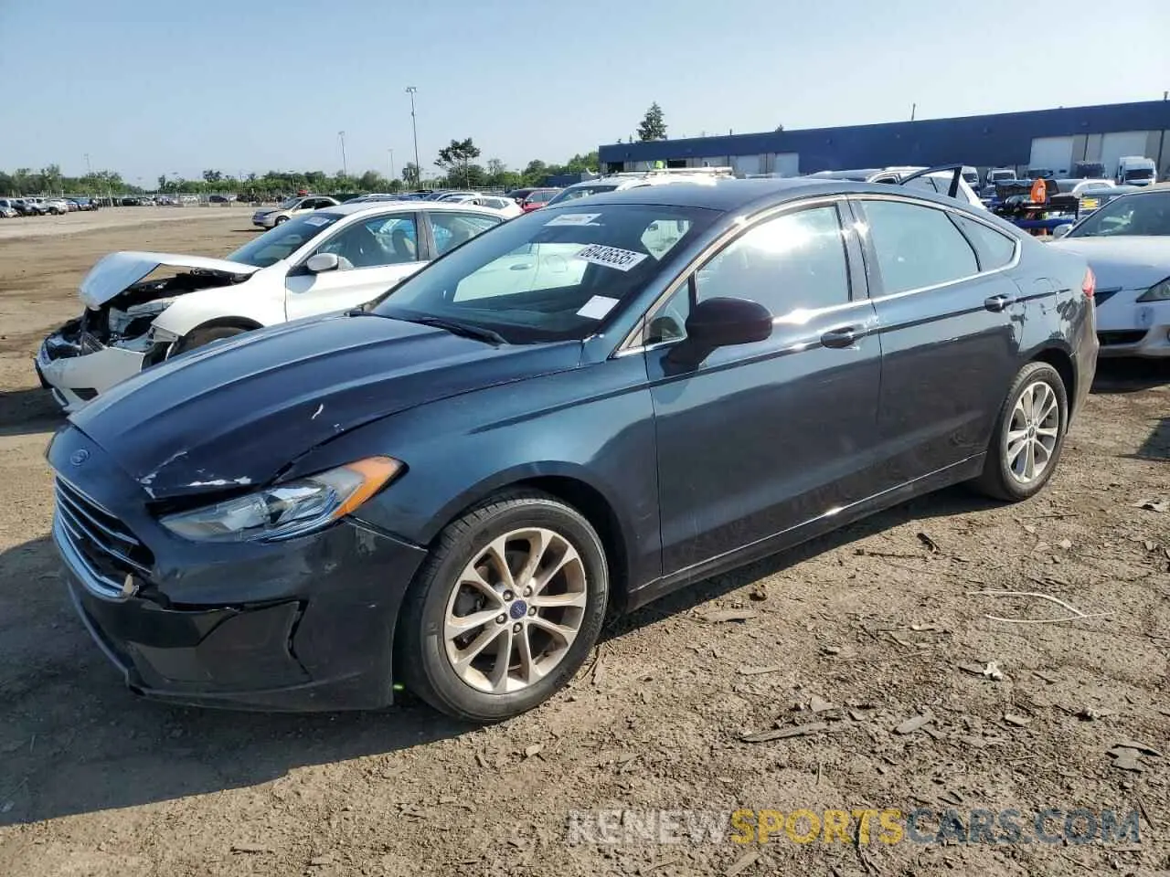 1 Photograph of a damaged car 3FA6P0HD1LR186929 FORD FUSION 2020