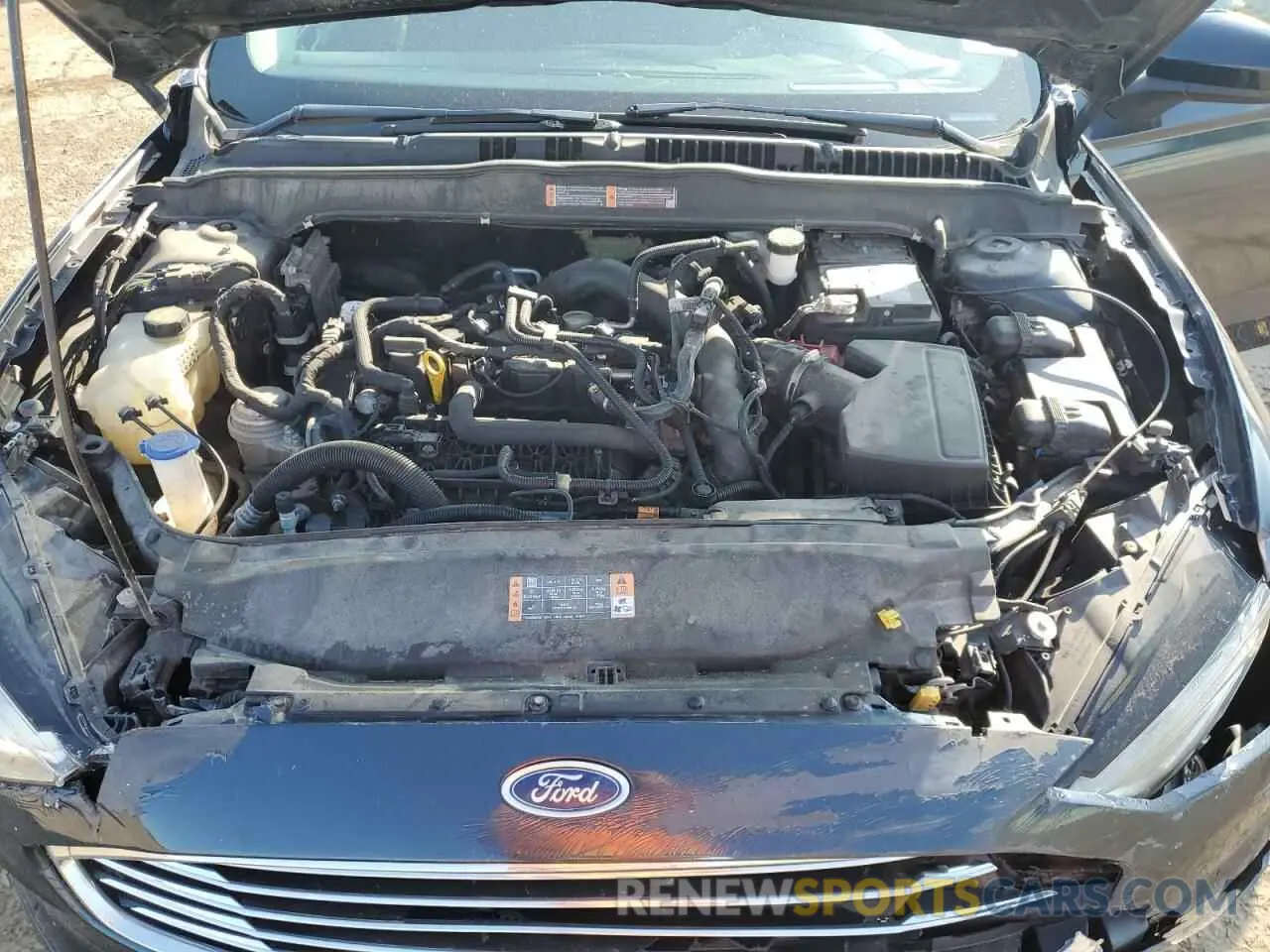 11 Photograph of a damaged car 3FA6P0HD1LR186929 FORD FUSION 2020