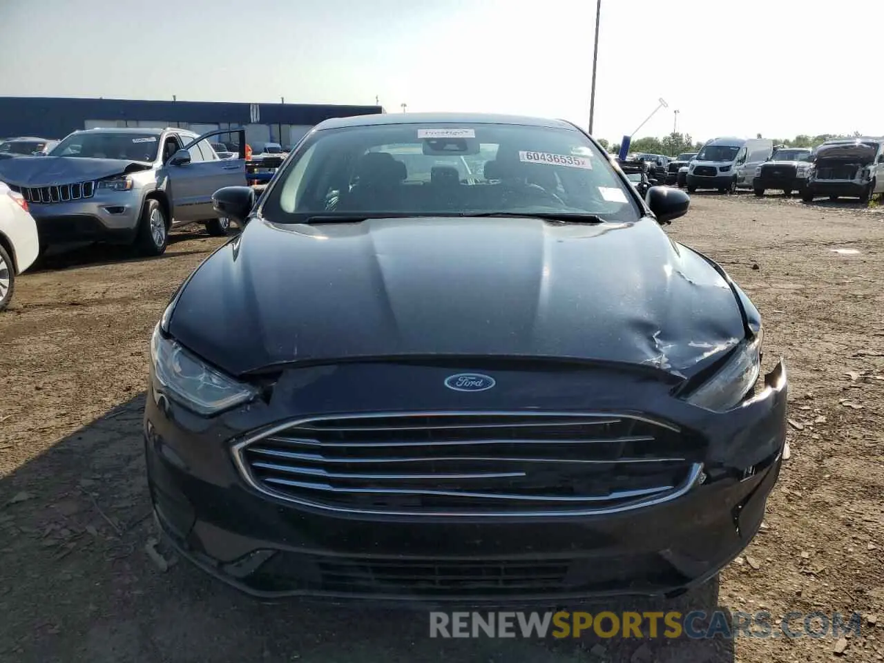 5 Photograph of a damaged car 3FA6P0HD1LR186929 FORD FUSION 2020