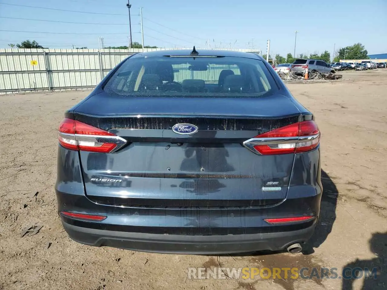 6 Photograph of a damaged car 3FA6P0HD1LR186929 FORD FUSION 2020