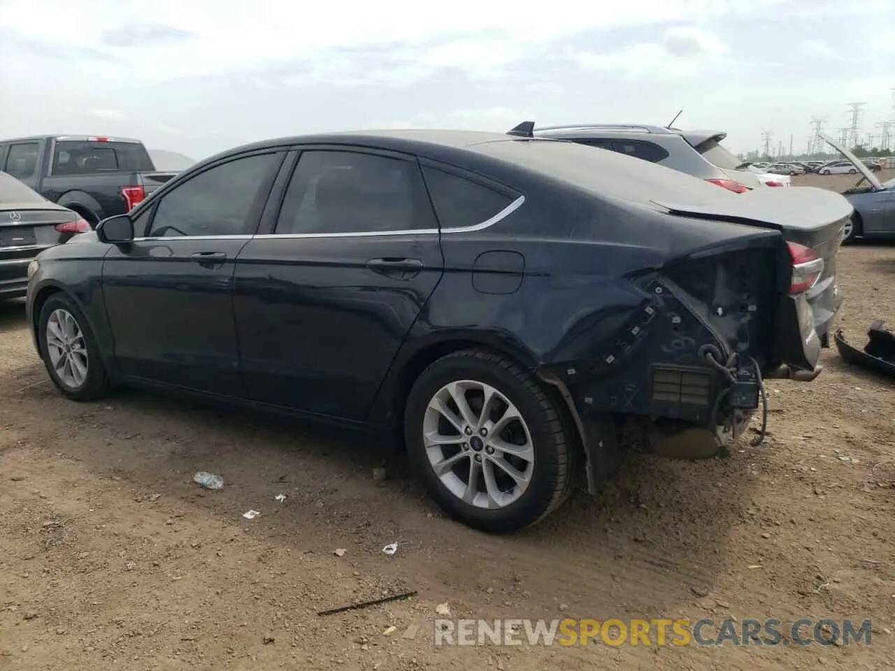 2 Photograph of a damaged car 3FA6P0HD1LR218598 FORD FUSION 2020
