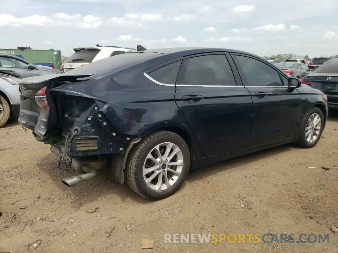 3 Photograph of a damaged car 3FA6P0HD1LR218598 FORD FUSION 2020