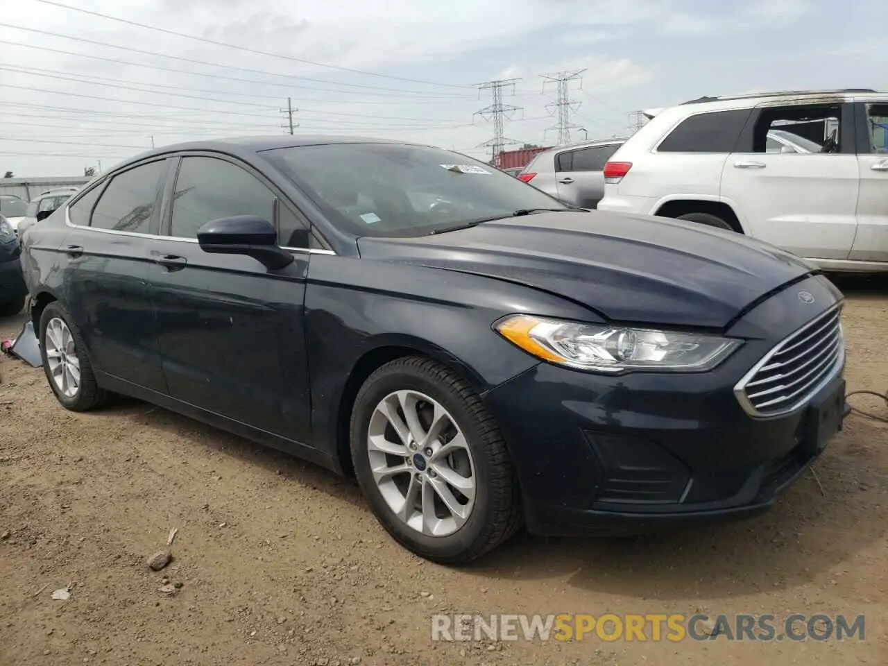 4 Photograph of a damaged car 3FA6P0HD1LR218598 FORD FUSION 2020