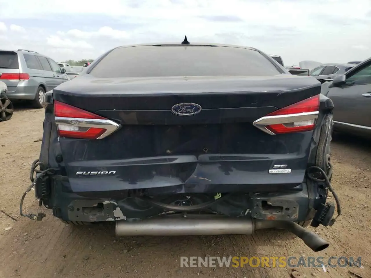 6 Photograph of a damaged car 3FA6P0HD1LR218598 FORD FUSION 2020