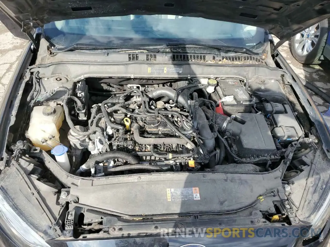 11 Photograph of a damaged car 3FA6P0HD1LR223820 FORD FUSION 2020