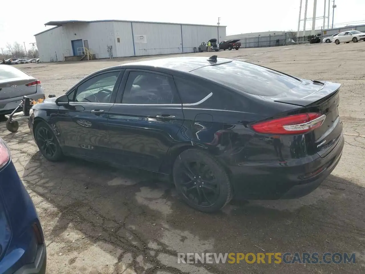 2 Photograph of a damaged car 3FA6P0HD1LR223820 FORD FUSION 2020