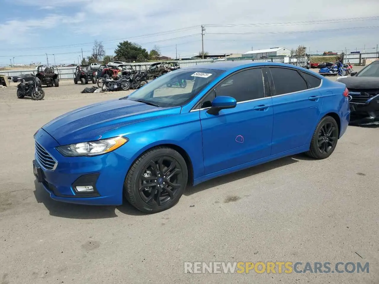 1 Photograph of a damaged car 3FA6P0HD1LR229004 FORD FUSION 2020