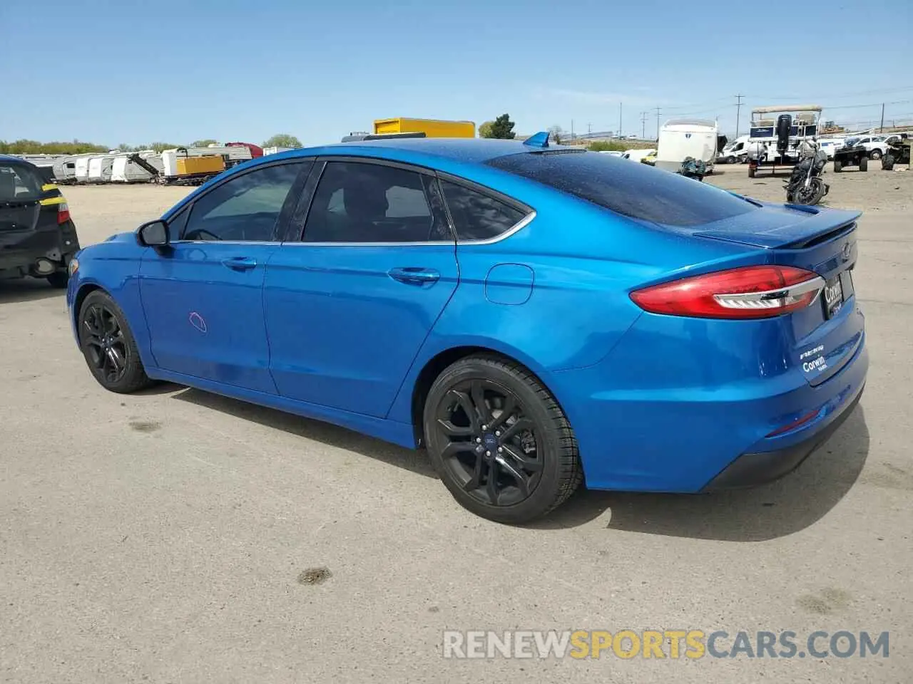 2 Photograph of a damaged car 3FA6P0HD1LR229004 FORD FUSION 2020