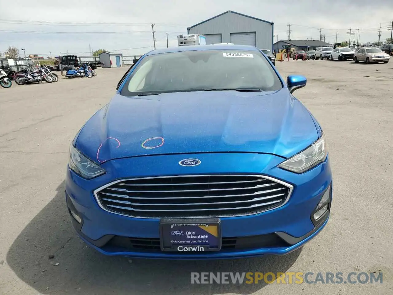 5 Photograph of a damaged car 3FA6P0HD1LR229004 FORD FUSION 2020
