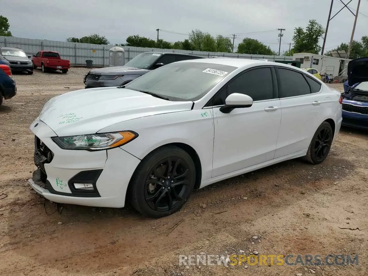 1 Photograph of a damaged car 3FA6P0HD1LR235062 FORD FUSION 2020