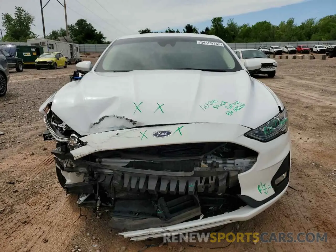 5 Photograph of a damaged car 3FA6P0HD1LR235062 FORD FUSION 2020