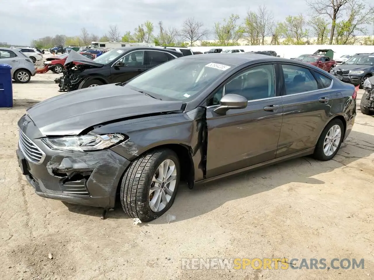 1 Photograph of a damaged car 3FA6P0HD1LR255120 FORD FUSION 2020
